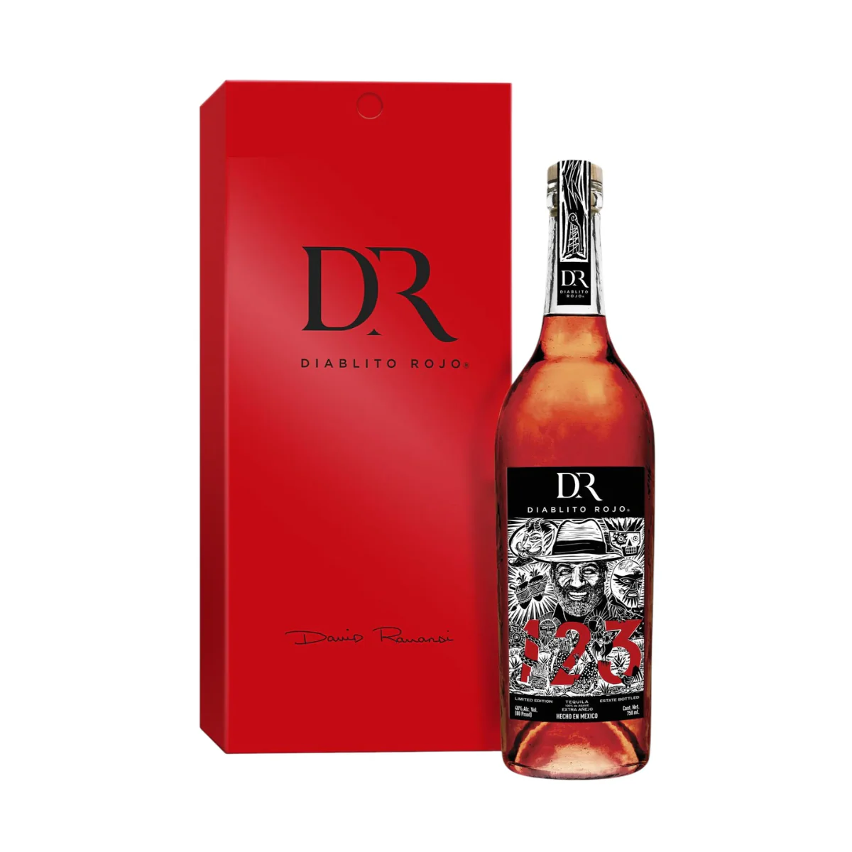123 Extra Anejo Diablito Rojo 750ml