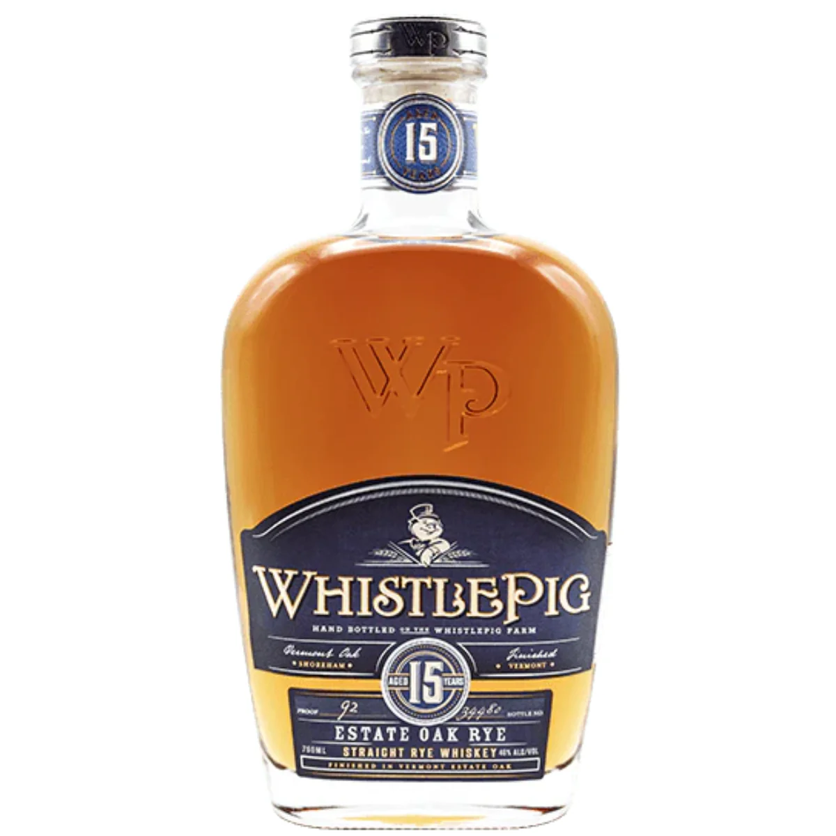 Bourbon Enthusiast WhistlePig Estate Oak Rye 15 Year 750 ml