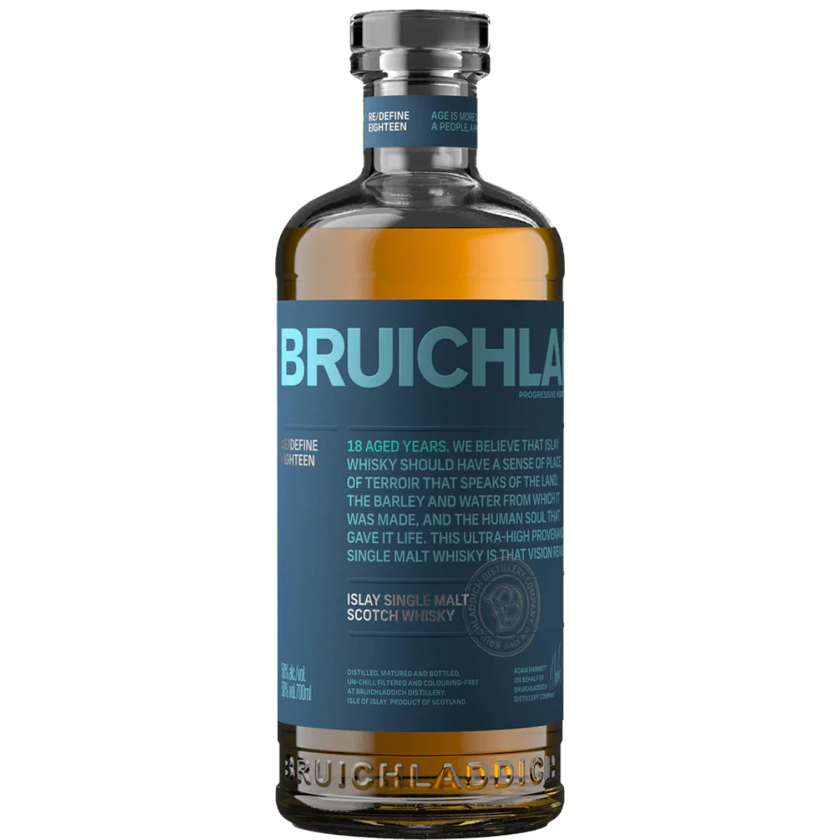 Bruichladdich 18 Year Scotch Whiskey 750 ml