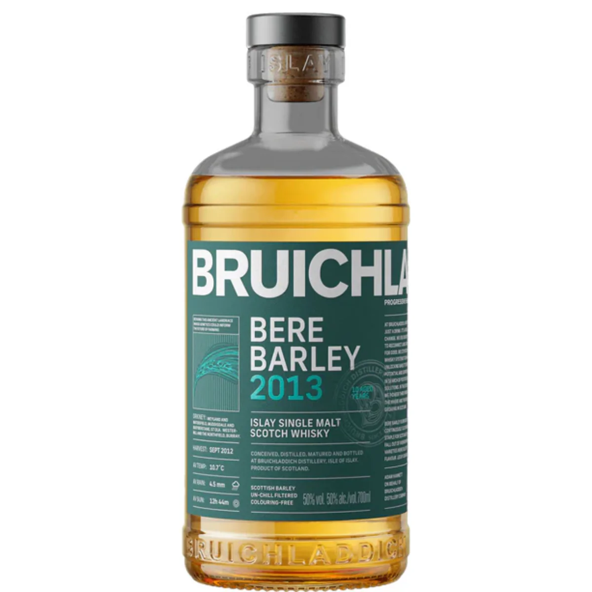 Bruichladdich Distillery Islay Bere Barley Islay Single Malt Scotch Whisky 2013 750 ML