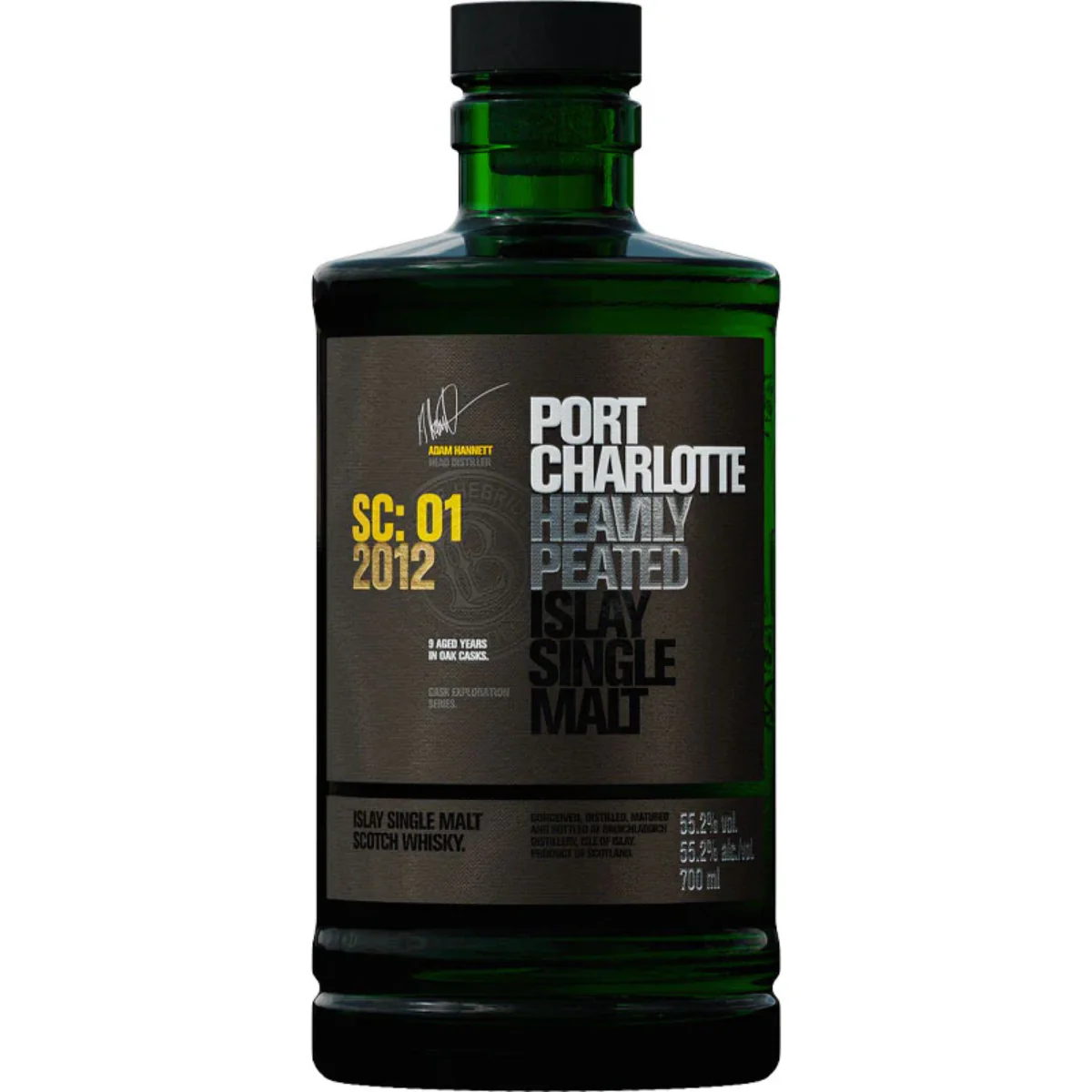 Bruichladdich Port Charlotte Sherry Cask Heavily Peated Single Malt Scotch Whiskey SC:01 2012 750 ml