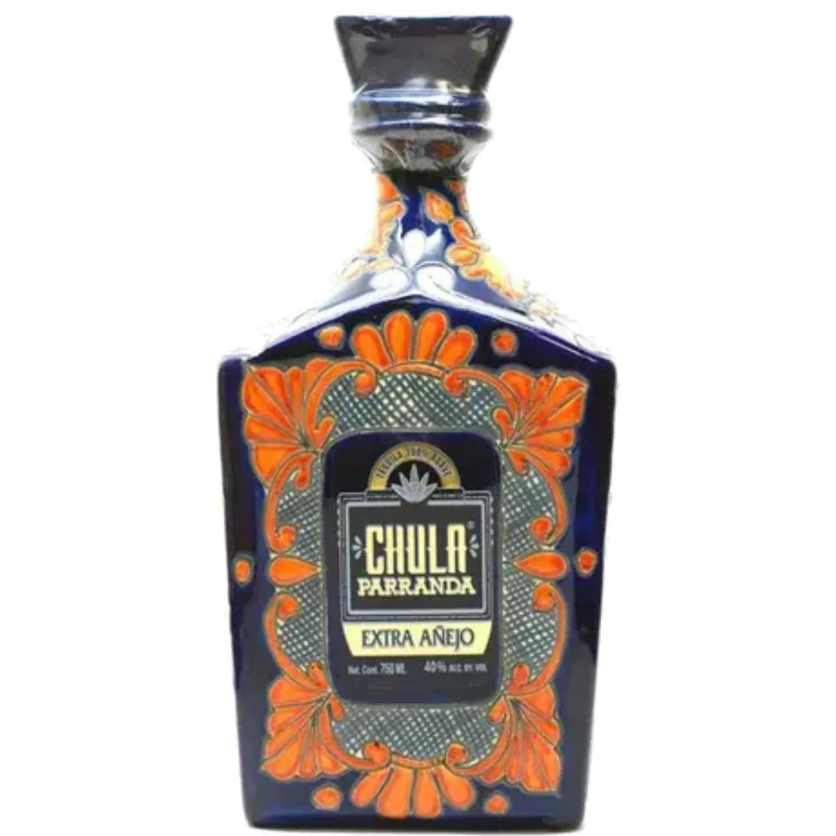 Chula Parranda Extra Anejo Artesanal "Ceramic" 750 ml