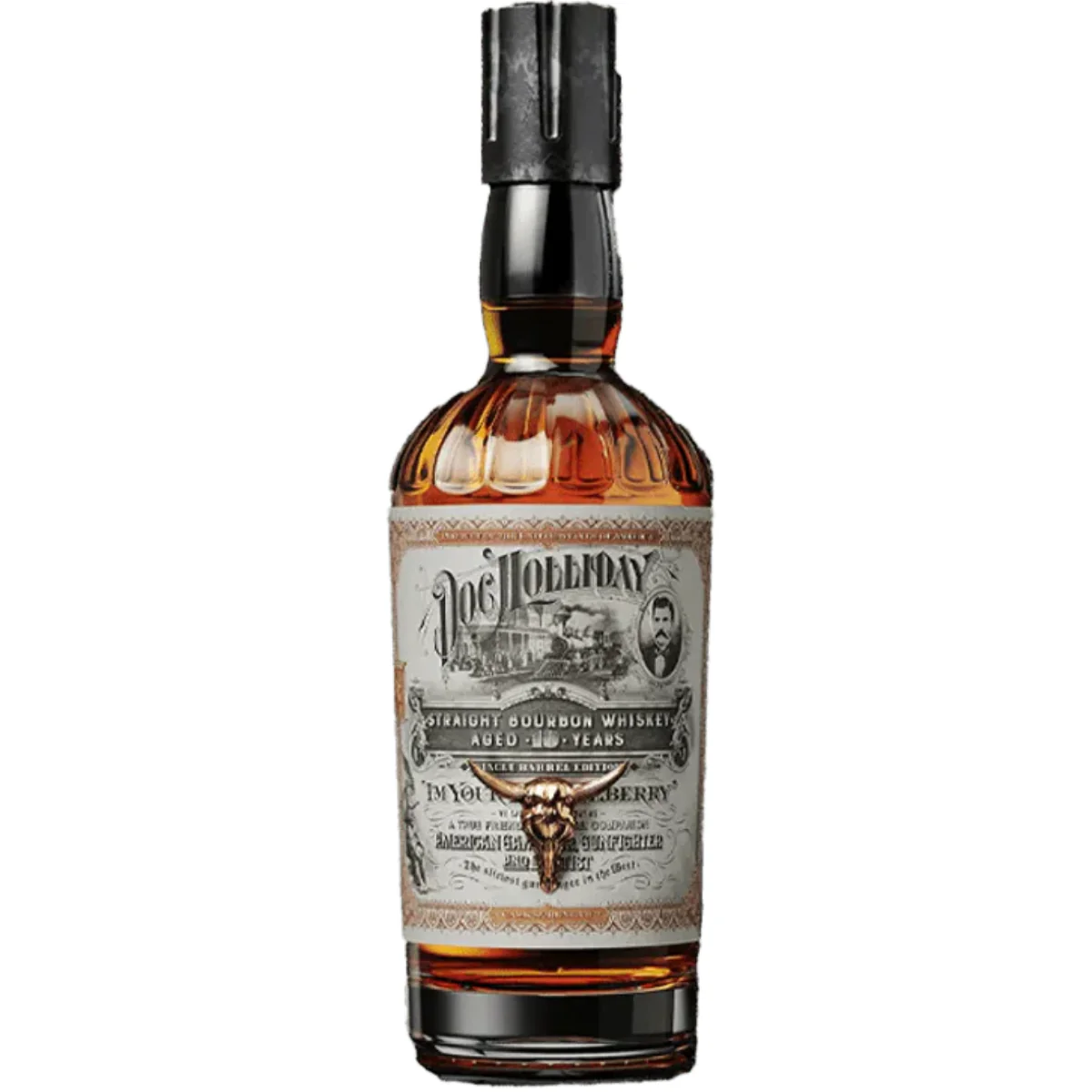Doc Holliday 10 Year Old Bourbon Whiskey 750 ml