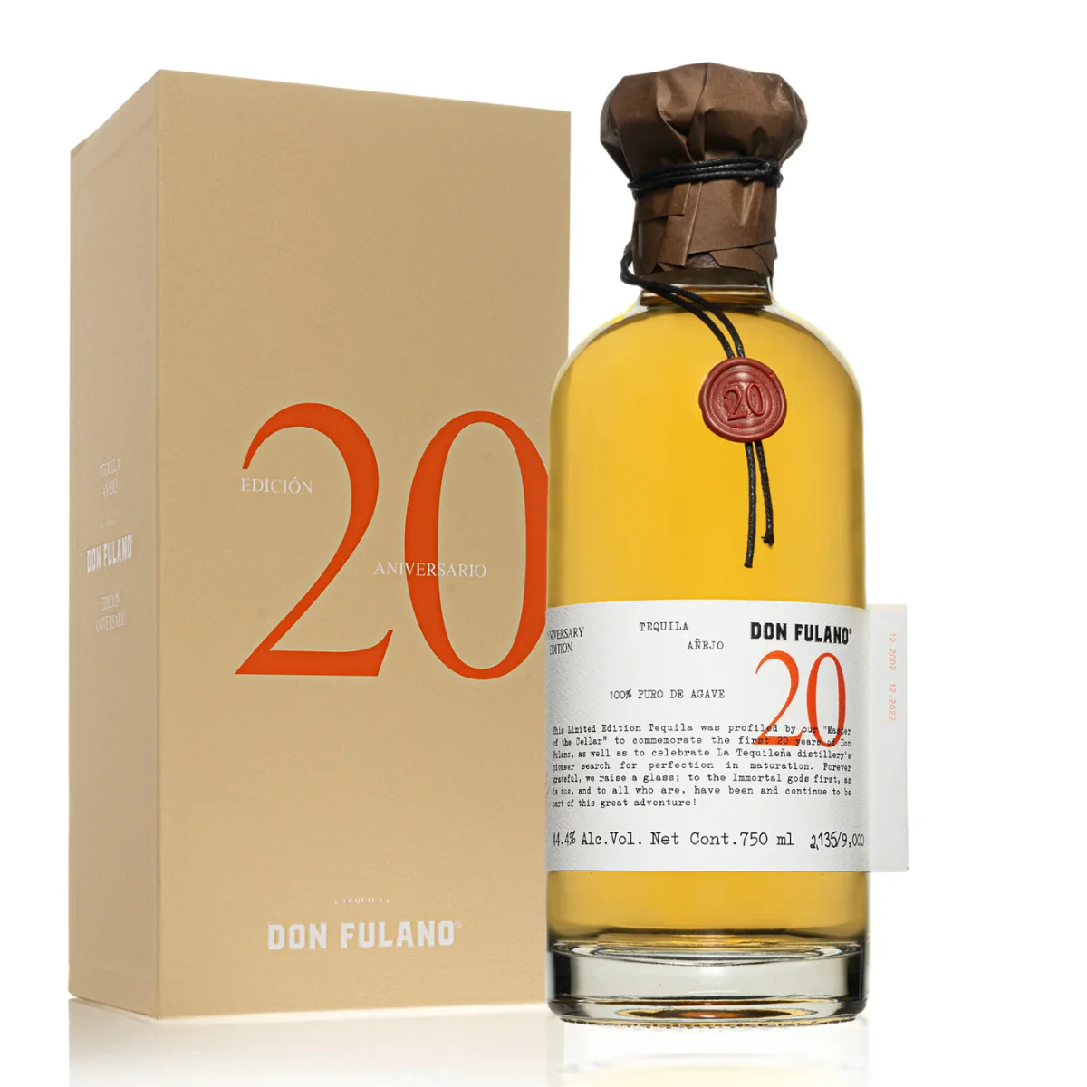 Don Fulano Anejo 20th Anniversary 2022 750 ml