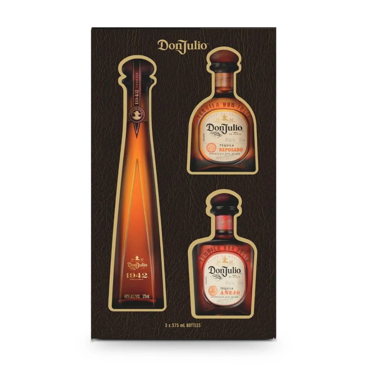 Don Julio 1942 Reposado/Anejo 3 pack 375 ml