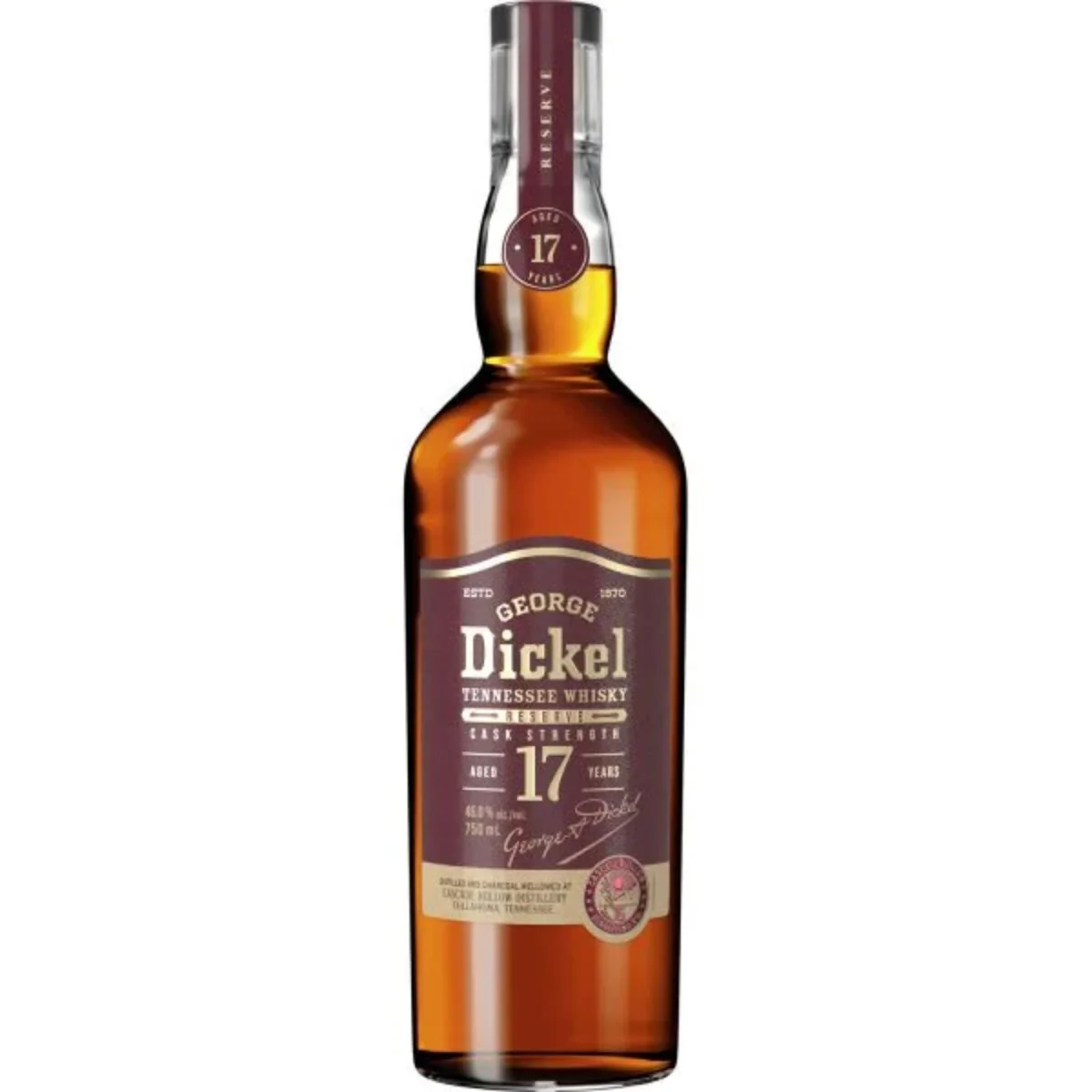 George Dickel Reserve Cask Strength 17 year 750 ml