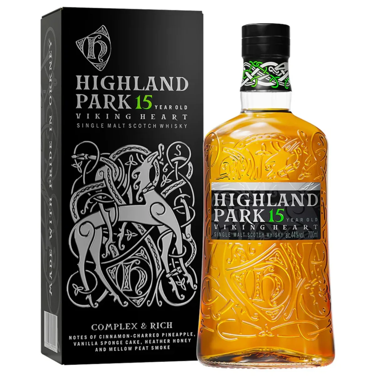 Highland Park Viking Heart Single Malt Scotch Whiskey 15 year