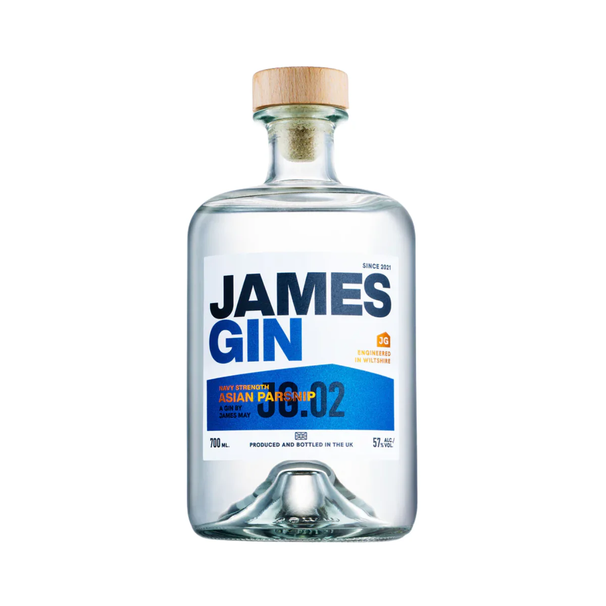 James Gin Navy Strength Asian Parsnip 700ml