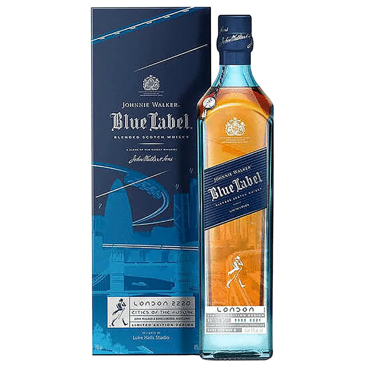 Johnnie Walker Blue Label Cities of the Future London 2220 Scotch Whisky 750 ML
