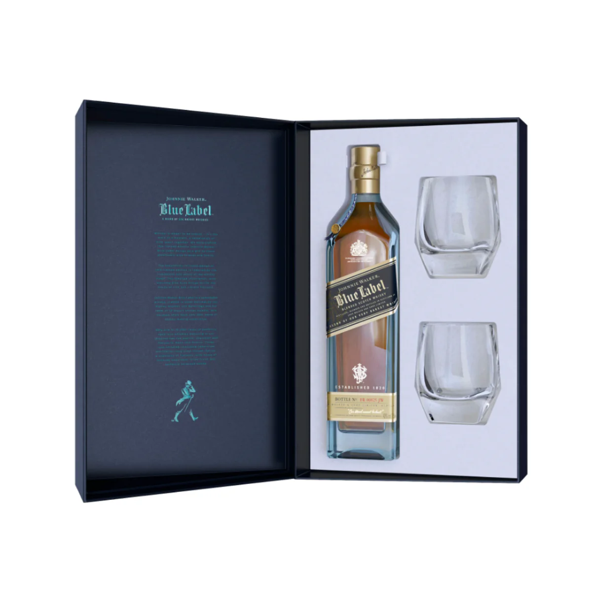Johnnie Walker Blue Label /w gift set 750 ml