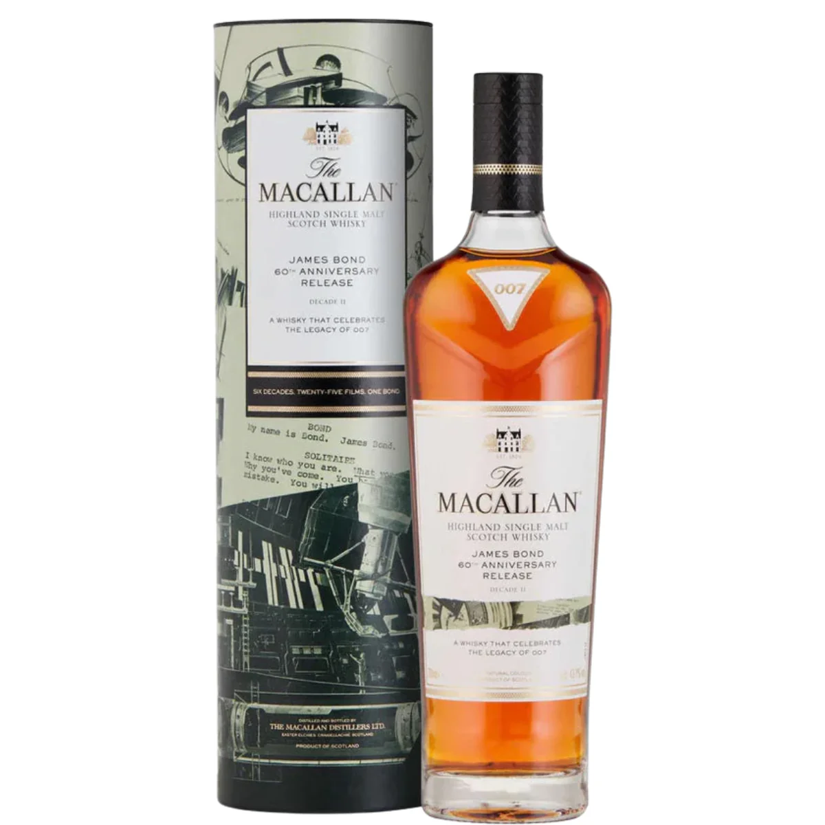 Macallan James Bond 60th Anniversary Release Decade II 700 ml