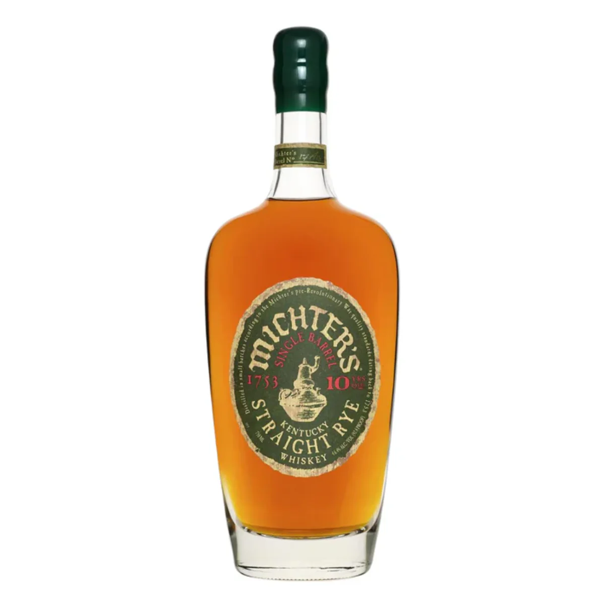 Michters Single Barrel Straight Rye 10 year 750 ml