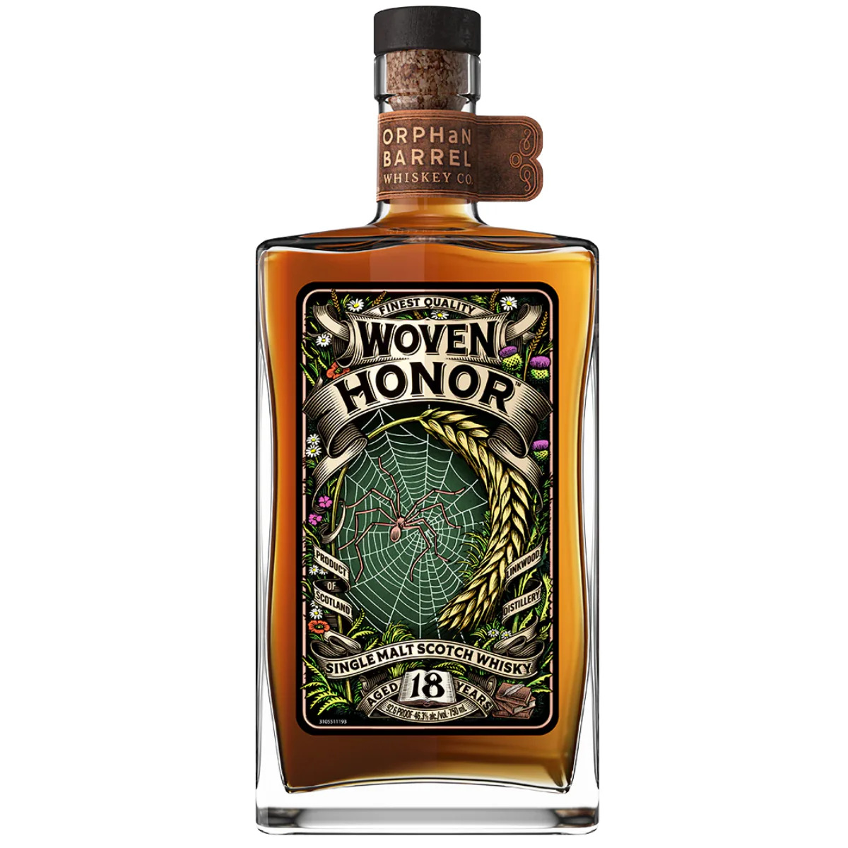 Orphan Barrel Woven Honor Single Malt Scotch 18 year 750 ML
