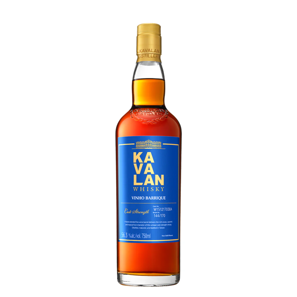 Reserve Bar Kavalan Vinho Barrique Cask Strength 750 ml