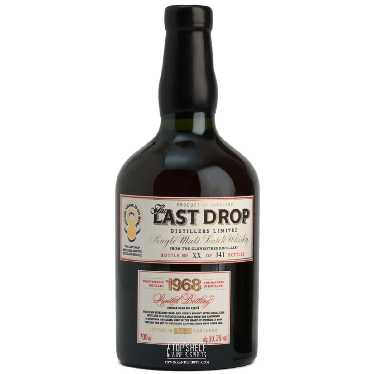 The Last Drop Glenrothes Cask 13508 #140 1968 750ml